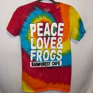 Rainforest Cafe Souvenir Tiedie Shirt